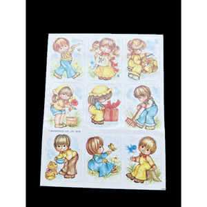 Nostalgic Delight: Vintage 1978 Stickers by Brandywine Art - Pristine